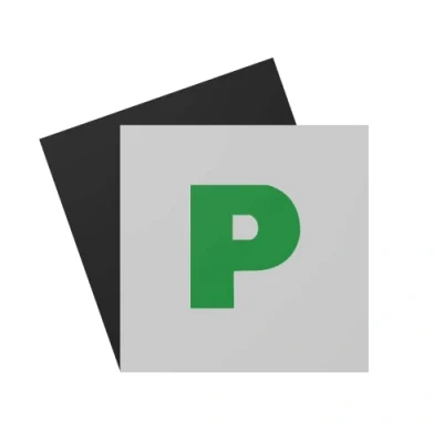 Image of TMS Strong Magnetic P Plates Made in the UK 2 Pack Just Passed For Car with Magnet Backing Easy to Attach and Remove New Drivers [P Plates, Extra Thick]