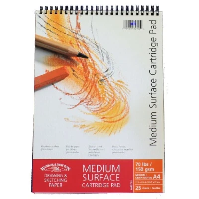 Image of Winsor &amp; Newton A4 Medium Surface Cartridge Spiral Pad