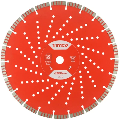 Image of 2x TIMCO Trade Diamond Blade Segmented GPL30020
