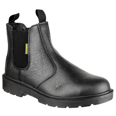 Image of Amblers Safety Unisex FS116 in Black Size 4 UK