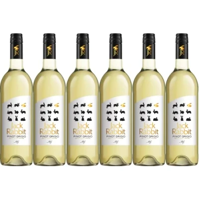 Image of Jack Rabbit Pinot Grigio 75cl (Pack of 6 x 75cl)
