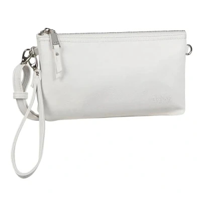 Image of Gabor Women&#039;s Emmy Shoulder Bag, 4.5 x 13.5 22.5 cm, Clutch, Evening White, 22,5x4,5x13,5, clutch