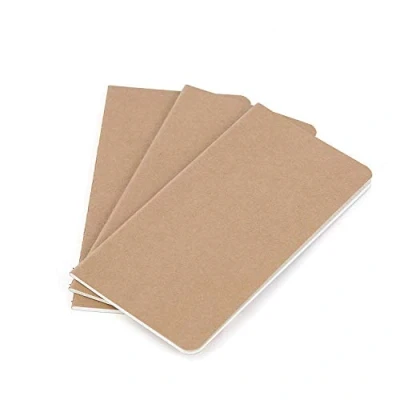 Image of Wanderings Traveler&#039;s Notebook Refill Inserts 8.25 x 4.25 Inch (21cm 11cm) Lined Paper Set of 3 Journal Refills for Leather Travel Journals, Writers, Diaries and Planners