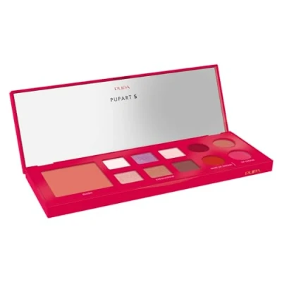 Image of Pupart S Make Up Palette 003 Red by Pupa Milano for Women 0.4 oz Makeup