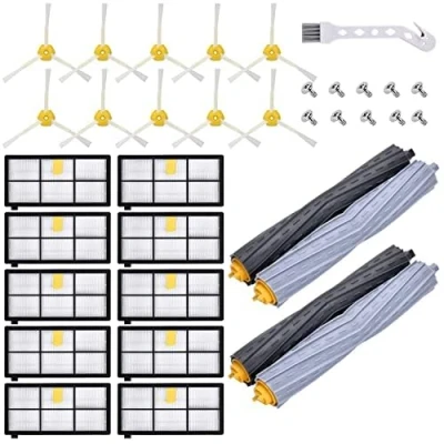 Image of Rebirthcare Accessory Parts Kit for iRobot Roomba Series 800 900 850 860 861 865 866 870 871 875 876 880 886 890 891 895 896 960 965 966 970 38 32 4 975 976 980 981 Filter Replacement