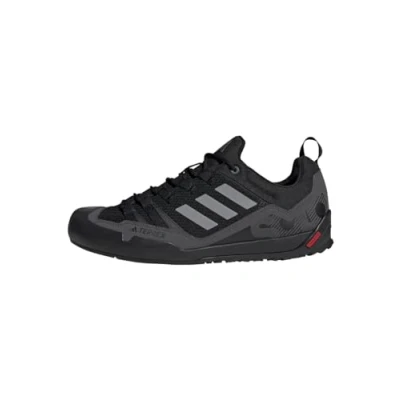 Image of Adidas Terrex Swift SOLO 2 Hiking Trainers, Men&#039;s, Size: 14.5, Core black/grey three/grey six Synthetics/textile