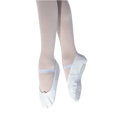 Image of Roch Valley Ophelia Full Sole Leather Ballet Shoes 4.5 White