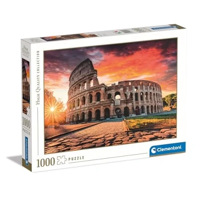 Image of Clementoni Jigsaw Puzzle Collection Roman Sunset 1000 Pieces For Adults 14 99 Years, Gift Men/Women, Landscape, Made In Italy, 39822