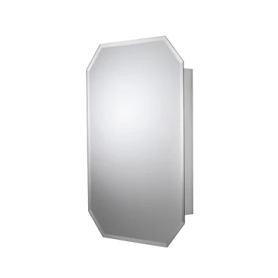 Image of Croydex Mirror Cabinet, Stainless Steel, Silver, One Size