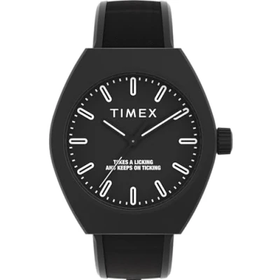 Image of Timex Unisex&#039;s Analog Quartz Watch with Polyurethane Strap TW2W42100VQ