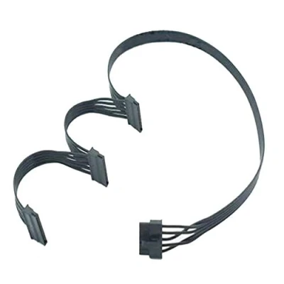 Image of Gintai Modular Power Supply SATA Cable for Coolermaster V1200 V750 V650 5Pin to 3
