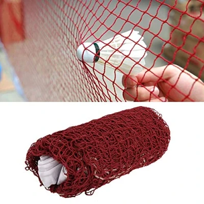 Image of ANGGREK Foldable Badminton Net 6.5m Portable Nets Training Mesh for Garden Outdoor Indoor Court Backyard Beach