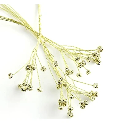 Image of Corsage Creations 5mm Diamante Branch Champagne (3bunches x 6 stems per bag)