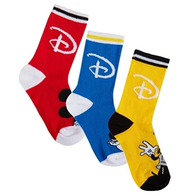 Image of Disney Boys Socks (Pack Of 3) Red EU 31 34