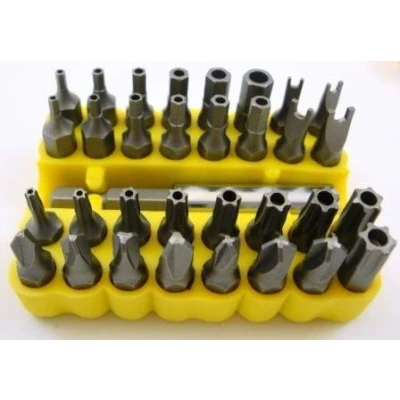 Image of Toolzone 33 Piece CRV Security Bits &amp; Holder