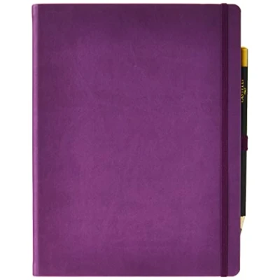 Image of Castelli RQ27/25 477 Large Lined Ruled Tucson Notebook Purple