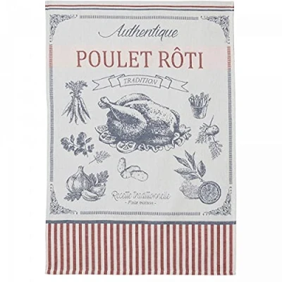 Image of Roti Jacquard Chicken Tea Towel