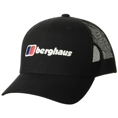 Image of Berghaus Unisex Hat Cap Trucker, Recognition Black