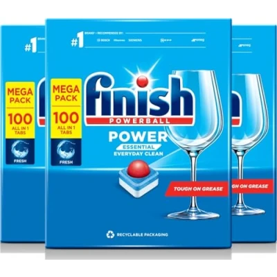 Image of Finish Power Essential Dishwasher Tablets Regular 300 Tabs
