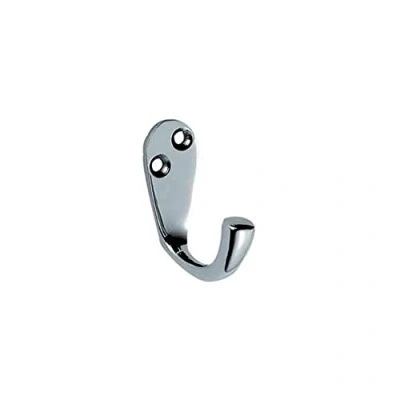 Image of Carlisle Brass AA26SC/BP AA26SC Victorian Single Robe Hook, Satin Chrome