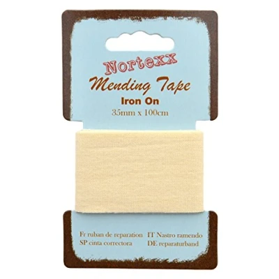 Image of Nortexx Iron On Repair Tape Cream, 100% Cotton, 14 x 8 1 cm