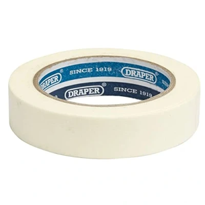 Image of Draper Masking Tape Roll, 50m x 25mm