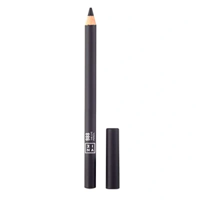 Image of 3INA MAKEUP The Eye Pencil 988 Gray Longwearing Formula Highly Pigmented Creamy Texture with Built in Blender Easy to Blend Matte Finish Vegan Cruelty Free