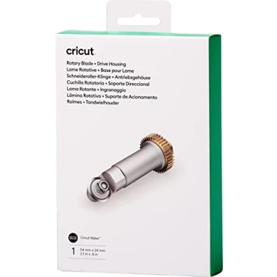 Image of Cricut Rotary Blade + Drive Housing, Silver, One Size