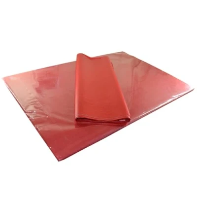 Image of 480 Sheets 1 Ream Large Red Tissue Paper 20 x 30 inches (500x750mm) Quality Acid Free for Christmas Gift Wrapping and Art Craft Decorations