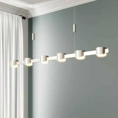 Image of Quitani LED pendant light Niro, height adjustable, dimmable