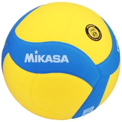 Image of Mikasa VS170W FIVB Kids Ball Y B, Unisex Volleyballs, Yellow, 5 EU