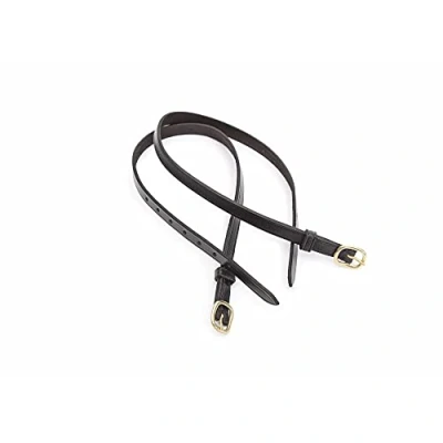Image of Shires Blenheim Leather Riding Spur Straps Havana 1/2 inch