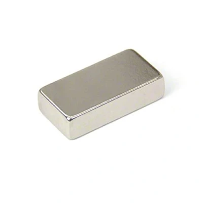 Image of N42 Neodymium Magnet for Arts, Crafts, Model Making, DIY, Hobbies, Office, and Home 40mm x 20mm 10mm thick 21.7kg Pull