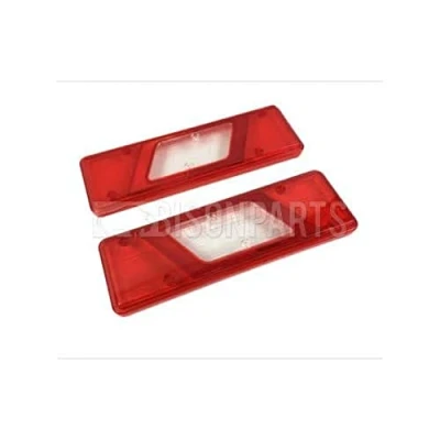 Image of Bison Parts RH &amp; LH Tipper Rear Tail Light Lamp Lens Pair