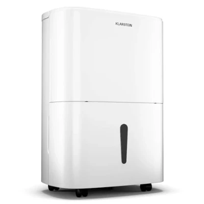 Image of Klarstein DryFy 20L Dehumidifier 400W, 20L/Day, 5L Tank, 46dB Quiet, Auto Dehumidification, Laundry Drying Mode, Timer, for Home, Bedroom, Bathroom, Office, Electric Dehumidifier, White