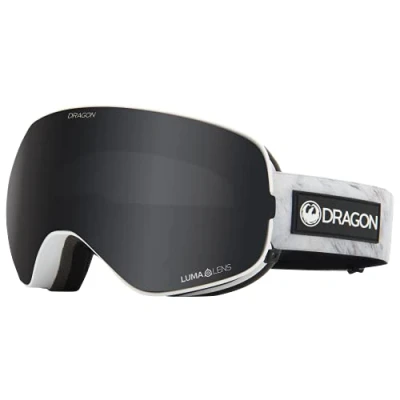 Image of Dragon Unisex Snowgoggles X2S with Bonus Lens Winterhare Lumalens Dark Smoke + Rose
