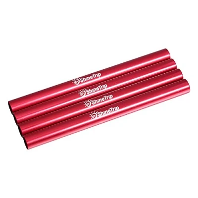 Image of Tent Pole, 4pcs Durable Rods Tarp Poles Set Camping Awning for Hammocks Shelters Awnings Diameter 7.9 8.5mm Pole Repair Kit Fibreglass