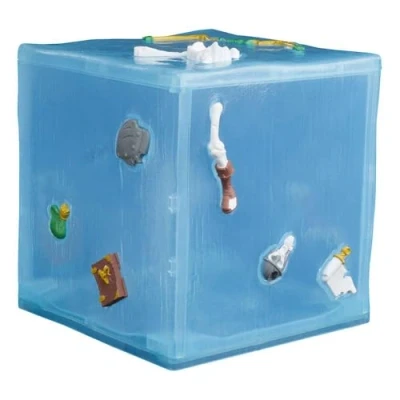 Image of Dungeons &amp; Dragons Hasbro F6370 The Honor of Thieves, Golden Archive, Collectable Gelatinous Cube Action Figure for Adults, Compatible with D&amp;D Figures in Scale 15 cm, Multi