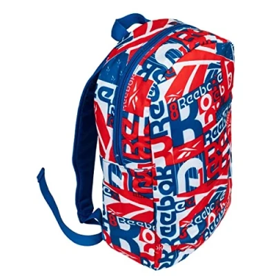 Image of Reebok Unisex Youth Graphic Kids Backpack, Multi Coloured (Multi Coloured), One Size