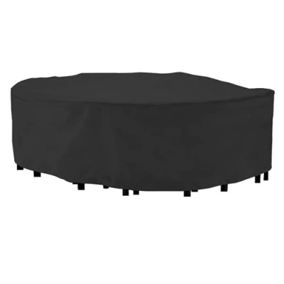 Image of HBCOLLECTION Comfort Range Rectangular Garden Furniture Cover 350 cm with Central Tripod
