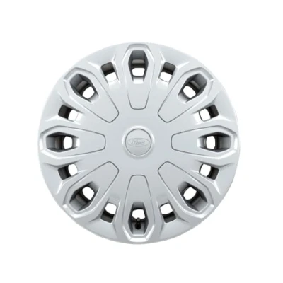 Image of Ford Genuine KA+ 15&quot; Steel Wheel Cover Trim Hub Cap Single x1 Silver 2016 2019 2017684