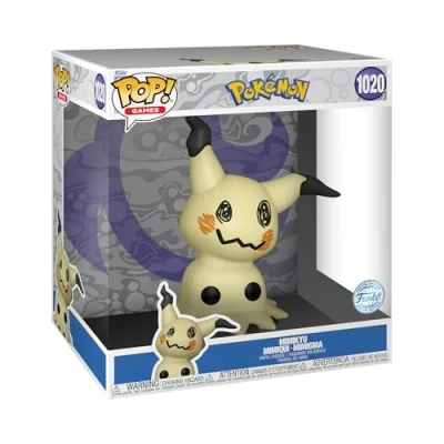 Image of Funko Pop! Jumbo: Pokemon Mimikyu Collectable Vinyl Figure Gift Idea Official Merchandise Toys for Kids &amp; Adults Video Games Fans Model Collectors and Display