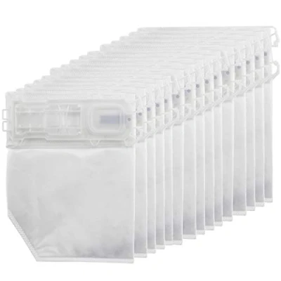 Image of Spares2go Microfibre Cloth Hoover Bags for Vorwerk Kobold VK135 VK136 Vacuum Cleaners (Pack of 15)