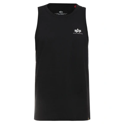 Image of Alpha Industries Small LOGO TANK Top, Men&#039;s, Size: XXL, Black