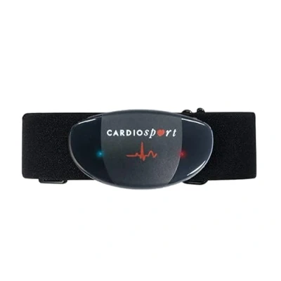 Image of Cardiosport TP5D Heart Rate Monitor Chest Strap for Running, Cycling: Dual Bluetooth &amp; ANT+ Compatible with Zwift, Garmin, Strava, Wahoo, Polar, Rouvy, Peloton App