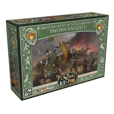 Image of CMON A Song of Ice &amp; Fire: Brotherhood Sworn Knight Tabletop Miniatures Ages 14+ 2+ Players 45 60+ Minutes Playing Time