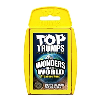 Image of Top Trumps Wonders of the World Card Game