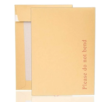 Image of Arpan 229mm x 162mm A5 C5 Manilla Hard Board Backed Envelopes Do Not Bend (Pack of 250)