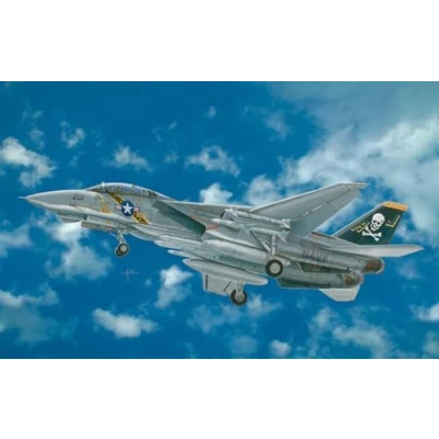 Image of The Hobby Company ITA2667 1/48 F 14A Tomcat Star Trek Italy Model kit, Unpainted, 39.3cm Length