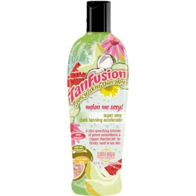 Image of Synergy Tan TanFusion Melon Me Sexy Dark Tanning Accelerator 250ml